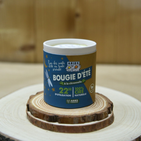 BOUGIE éTé CITRONNELLE 100G