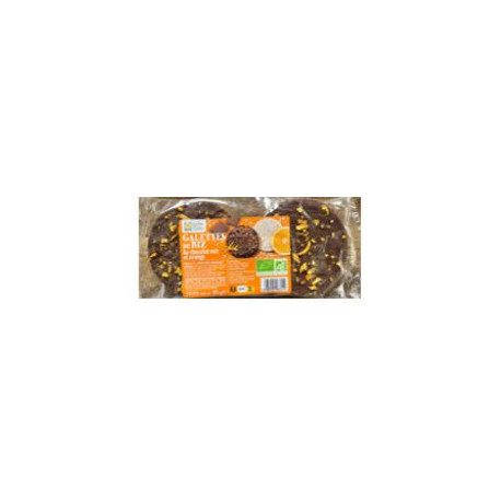 GALETTE RIZ CHOCO NOIR ORANGE