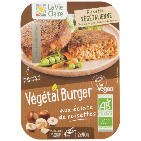 VEGETALBURGER ECLAT NOISETTE