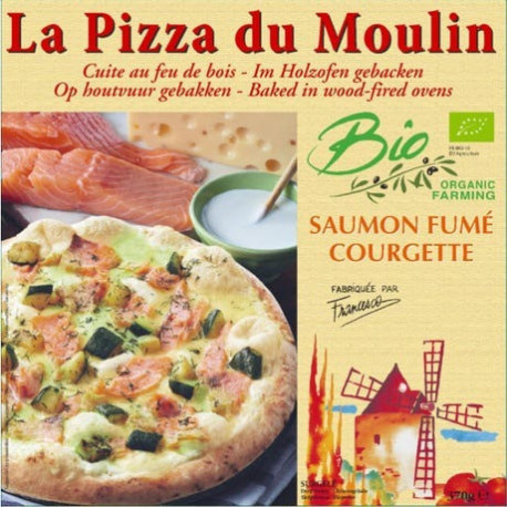 Pizza Courgette Saumon Aneth - INDISPONIBLE