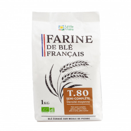 FARINE DE BLE T80 1 KG