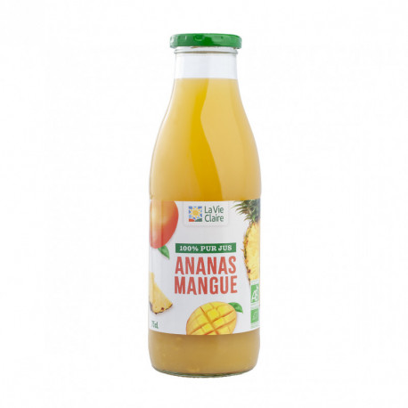 PUR JUS ANANAS MANGUE 75CL