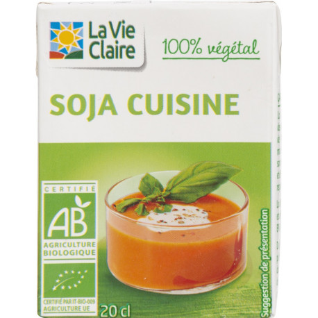 Soja cuisine bio