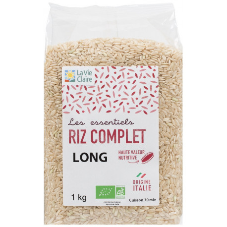 Riz long complet bio