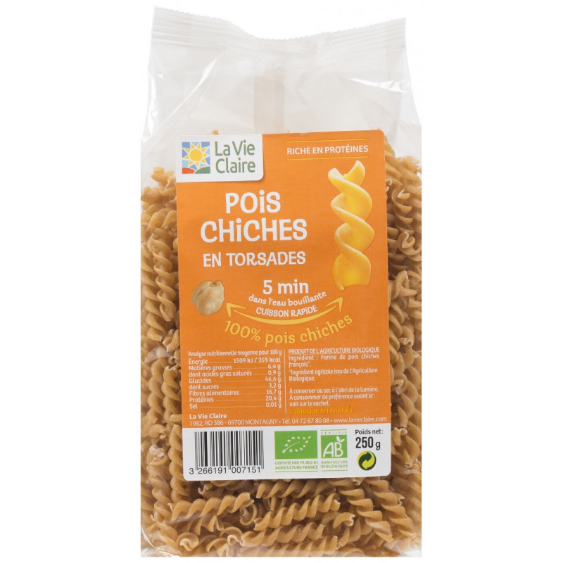 Farine de pois chiches - Fiche détaillée