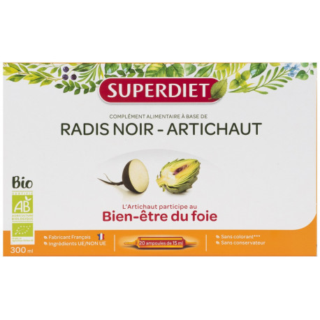 RADIS NOIR/ARTICH AB 20 AMP.