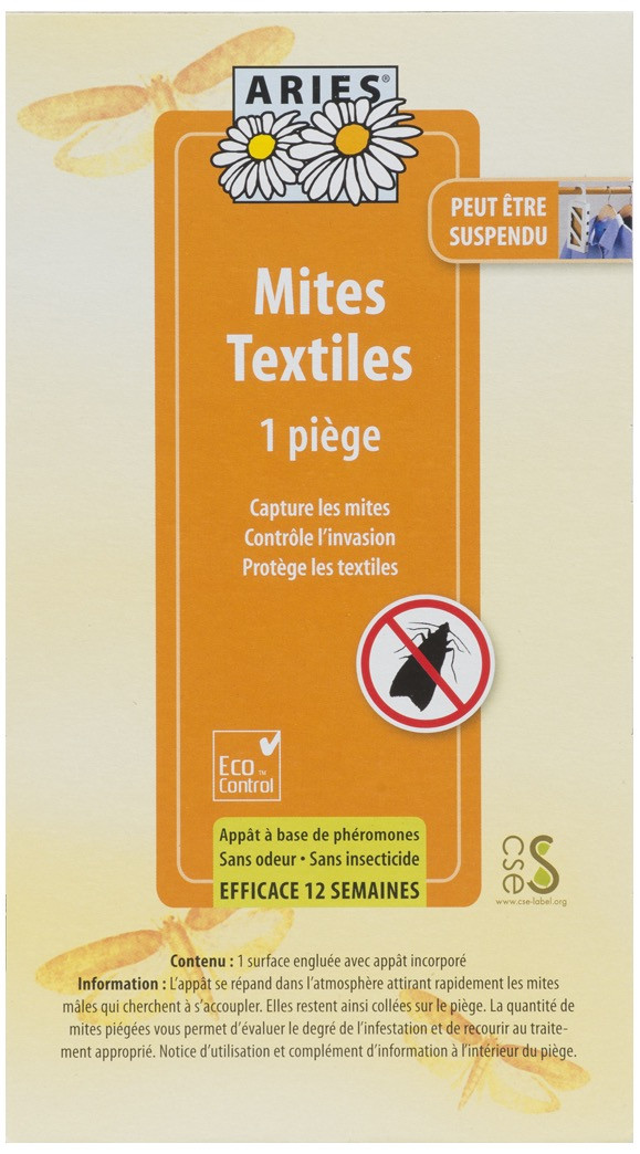 Diffuseur anti-mites textiles x2 Aries