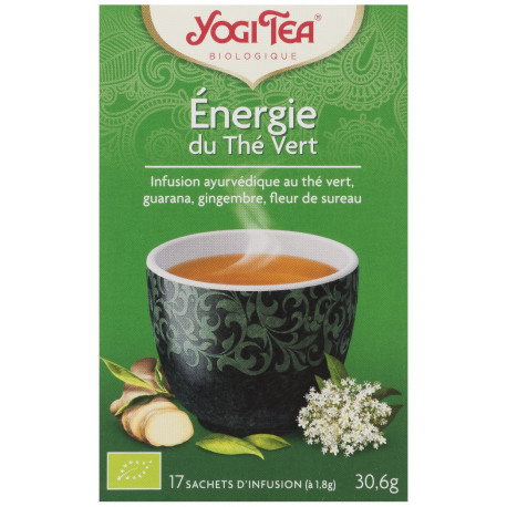 YOGI TEA ENERGIE DU THE VERT