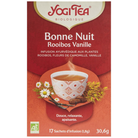 YOGI TEA BONNE NUIT ROOIB VANI