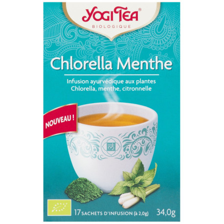 YOGI TEA CHLORELLA MENTHE