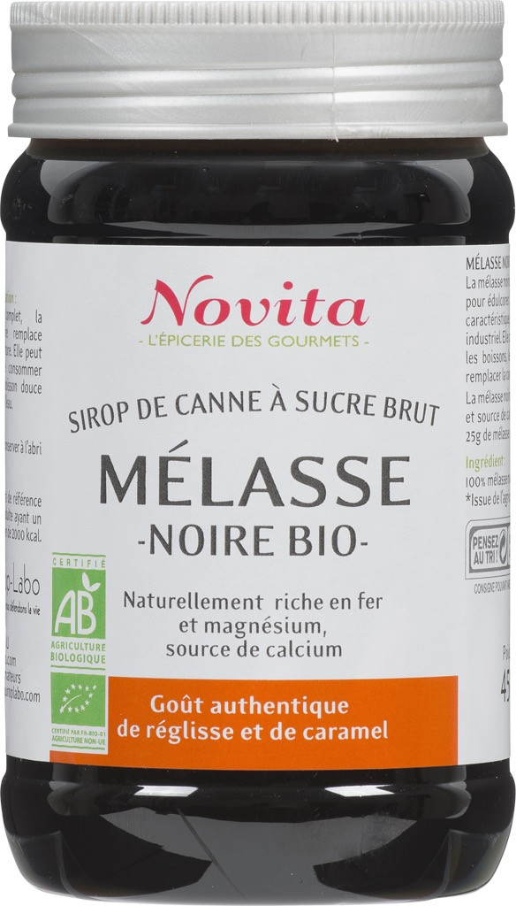 Melasse Noire 450G Bio 