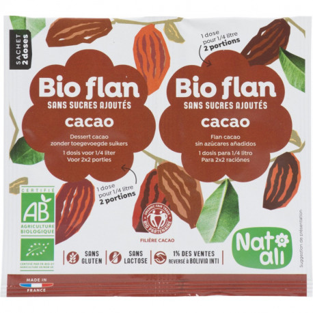 BIOFLAN CHOCOLAT 2 DOSES